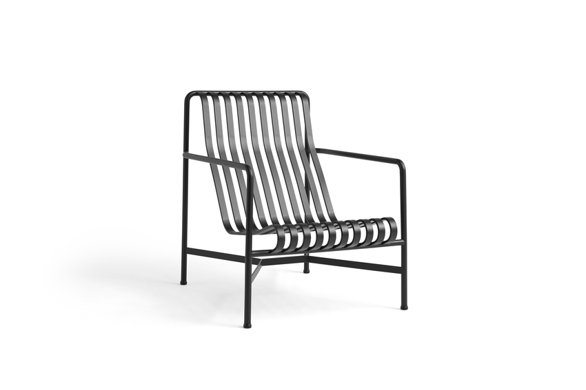 HAY Palissade Lounge Chair High Anthracite