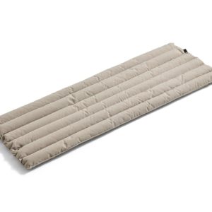 Quilted seat cushion for Traverse Bench/Dining bench/Dining bench with armrest Beige sand
