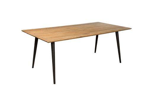 Eettafel Bresso van eiken hout op bestelling