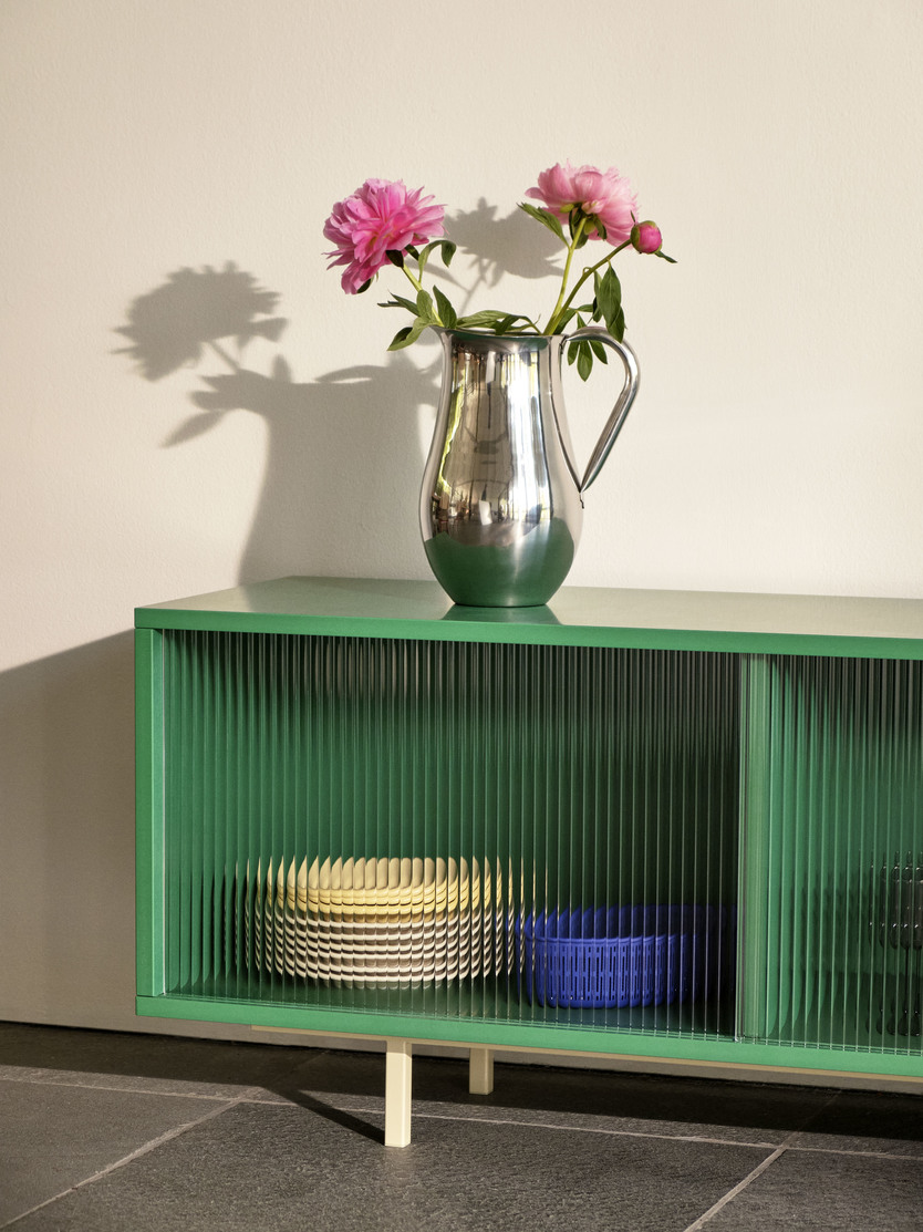HAY Colour Cabinet Floor Kast Medium Dark mint - Afbeelding 4