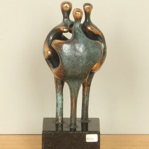 Figur für den Innenbereich – Bronze – Bollwerk