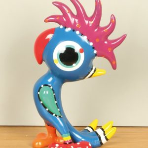 Indoor statue – Multicolor – Resin – Pex – 30x15x16 cm