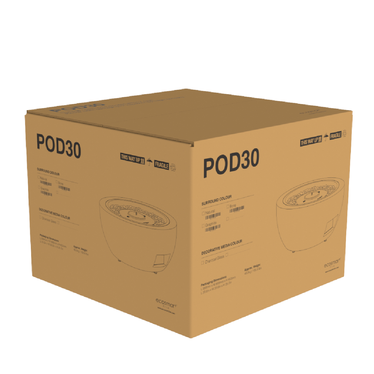 EcoSmart Fire – Pod 30 haard - Afbeelding 8