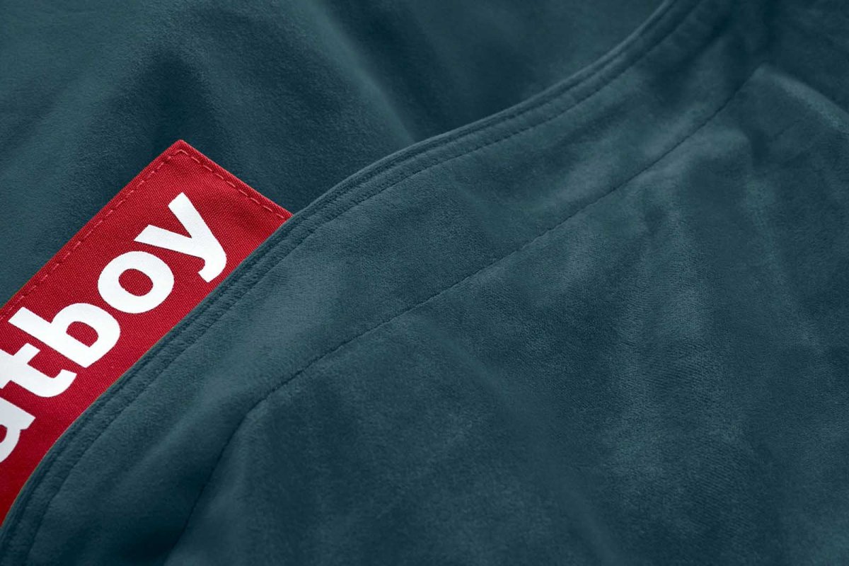 Fatboy Original Slim Velvet Recycled Petrol - Afbeelding 3