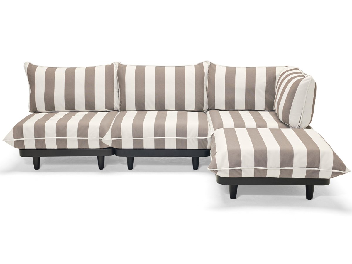 Fatboy Paletti set L Stripe cacao (Right)