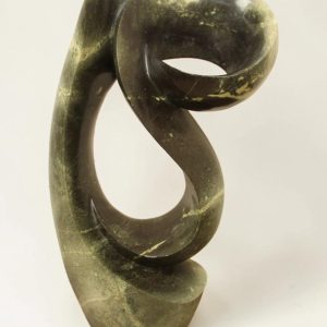 Garden statue – Cheetah Jade – Green – Natural stone – Adore – 59x32x21 cm