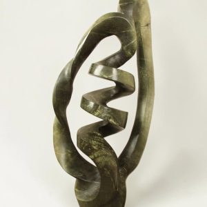 Tuinbeeld – Cheetah jade – Groen – Natuursteen – Big Turn – 119x65x33 cm