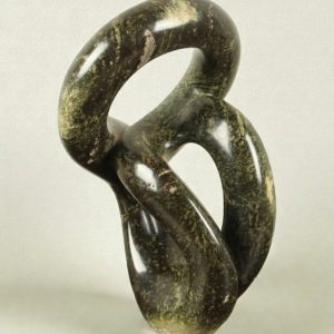Tuinbeeld – Cheetah jade – Groen – Natuursteen – Funky – 37x20x20 cm