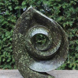 Tuinbeeld – Cheetah jade – Groen – Natuursteen – Harmony – 56x41x14 cm