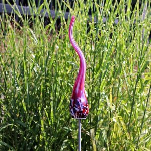 Tuinprikker – Roze – Glas – Vlam roze 105