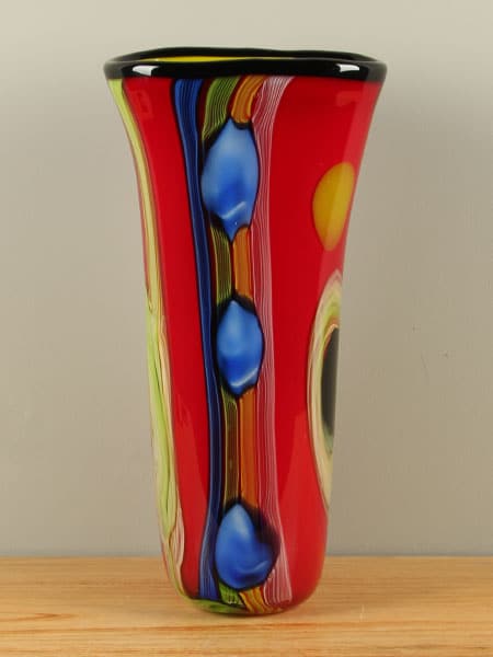 Vase – Multicolor – Glass