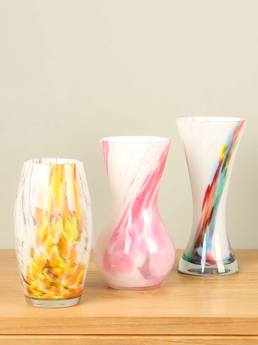 Vase – Multicolor – Glas – Einfarbig - Afbeelding 4